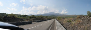 italy etna road