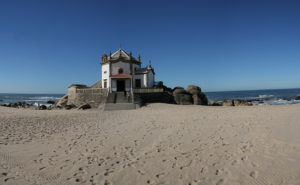 porto church on beach